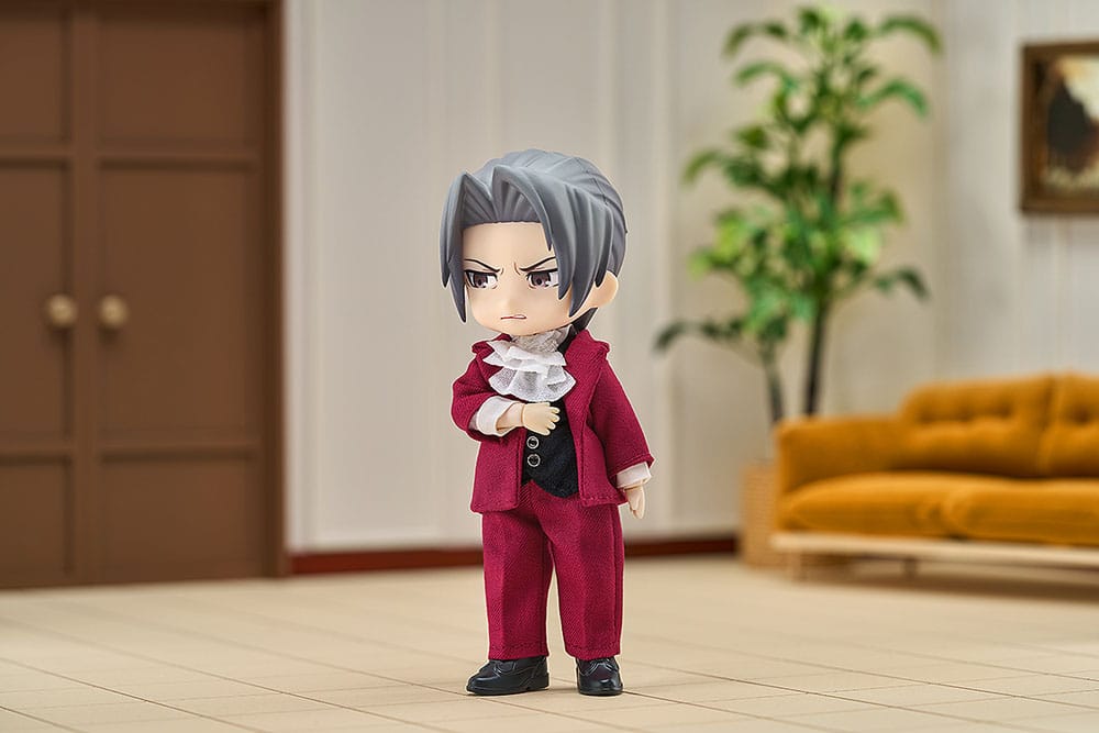 PREORDINE+ 04/2026 Ace Attorney Nendoroid Doll Action Figure Miles Edgeworth 14 cm