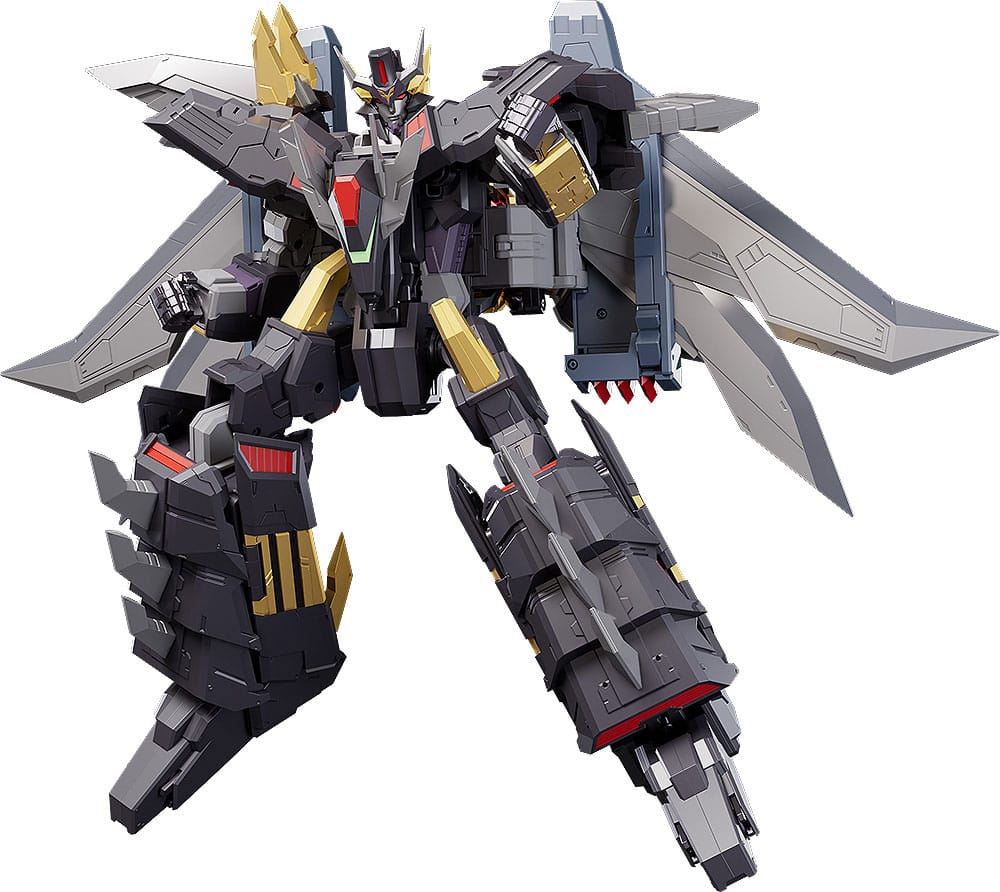SU ORDINAZIONE Dancouga - Super Beast Machine God The Gattai Diecast / PVC Action Figure Dairyuga 26 cm