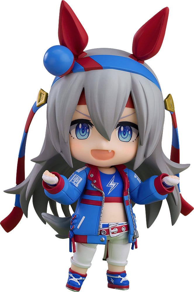 SU ORDINAZIONE Uma Musume Pretty Derby Nendoroid Action Figure Tamamo Cross 10 cm