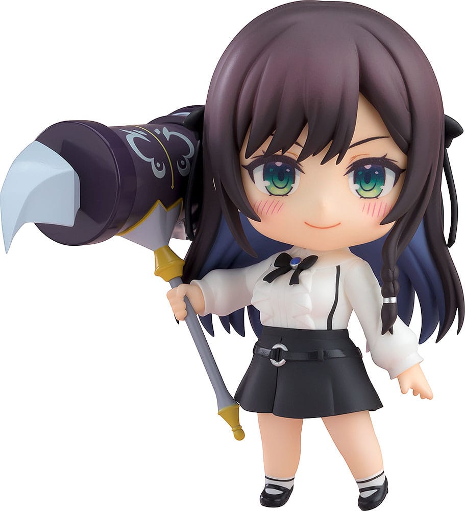 SU ORDINAZIONE I May Be a Guild Receptionist, But I'll Solo Any Boss to Clock Out on Time Basic Nendoroid Action Figure Alina Clover 10 cm