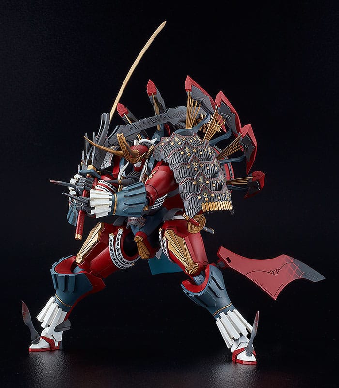 PREORDINE+ 01/2026 Full Metal Daemon Muramasa Moderoid Plastic Model Kit Third-generation Seishuusengou Uemon-no-jou Muramasa 16 cm (re-run)