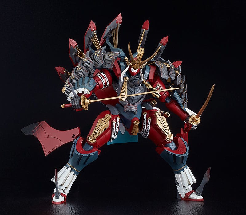 PREORDINE+ 01/2026 Full Metal Daemon Muramasa Moderoid Plastic Model Kit Third-generation Seishuusengou Uemon-no-jou Muramasa 16 cm (re-run)