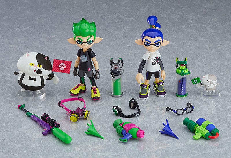PREORDINE+ 03/2026 Splatoon/Splatoon 2 Figma Action Figure Splatoon Boy DX Edition 10 cm