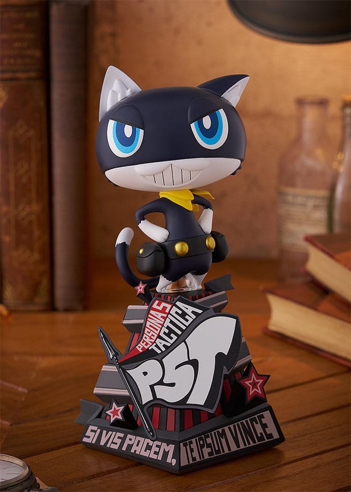 PREORDINE+ 10/2025 Persona 5 Tactica Pop Up Parade PVC Statue Morgana L Size 18 cm