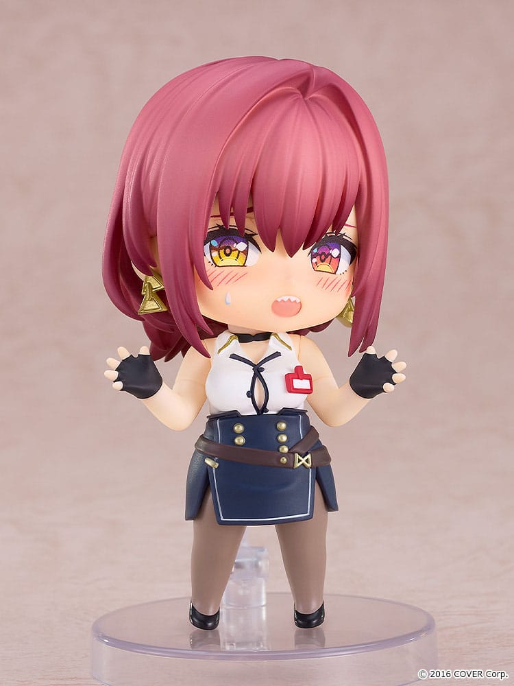 PREORDINE 12/2025 Hololive Production Nendoroid Action Figure Houshou Marine: Office Lady Outfit. Ver. 10 cm (PREORDINE NON CANCELLABILE)