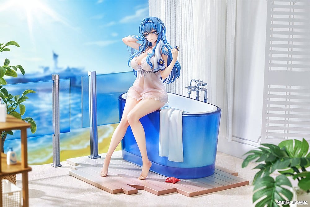 VORBESTELLUNG+ 10/2027 Goddess of Victory: Nikke PVC Figur 1/7 Helm Post-Shower Moment 22 cm