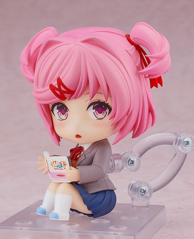 PREORDINE+ 03/2027 Doki Doki Literature Club! Nendoroid Action Figure Natsuki (re-run) 10 cm