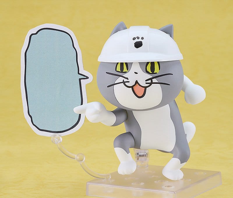PREORDINE+ 04/2027 Shigoto Neko Nendoroid Action Figure Shigoto Neko (re-run) 10 cm