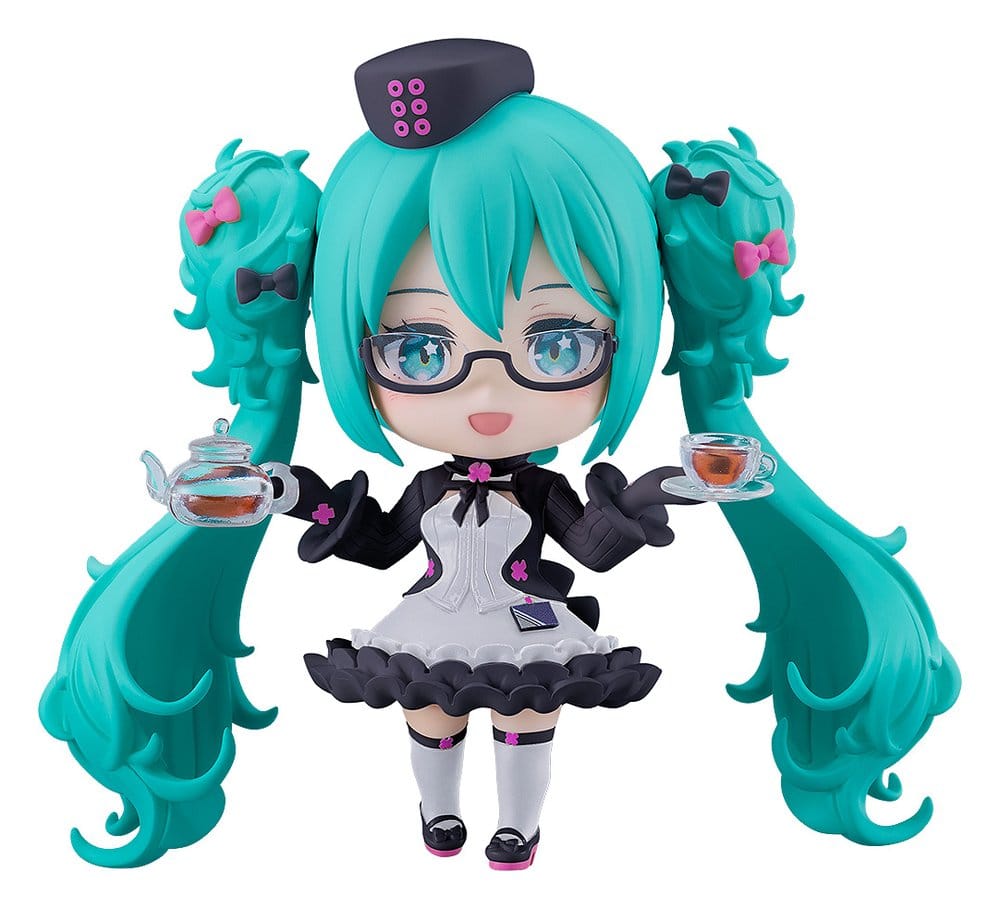 PREORDINE+ 12/2026 (NON CANCELLABILE) Character Vocal Series 01: Hatsune Miku Nendoroid Action Figure Hatsune Miku: Glasses x Café Ver. 10 cm