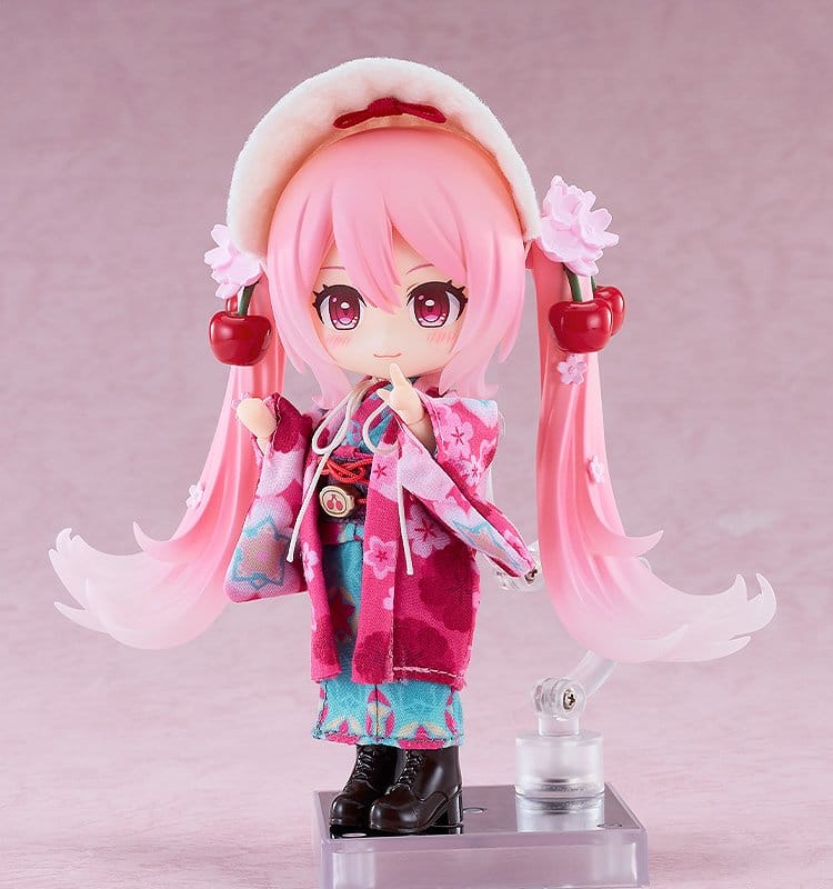 PREORDINE+ 04/2027 Character Vocal Series 01: Hatsune Miku Nendoroid Doll Sakura Miku: Hirohako 2025 Ver. (Hakodate)