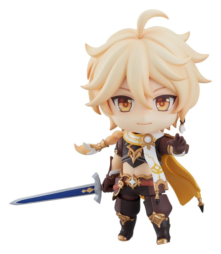 PREORDINE+ 03/2027 Genshin Impact Nendoroid Action Figure Traveler (Aether) 10 cm