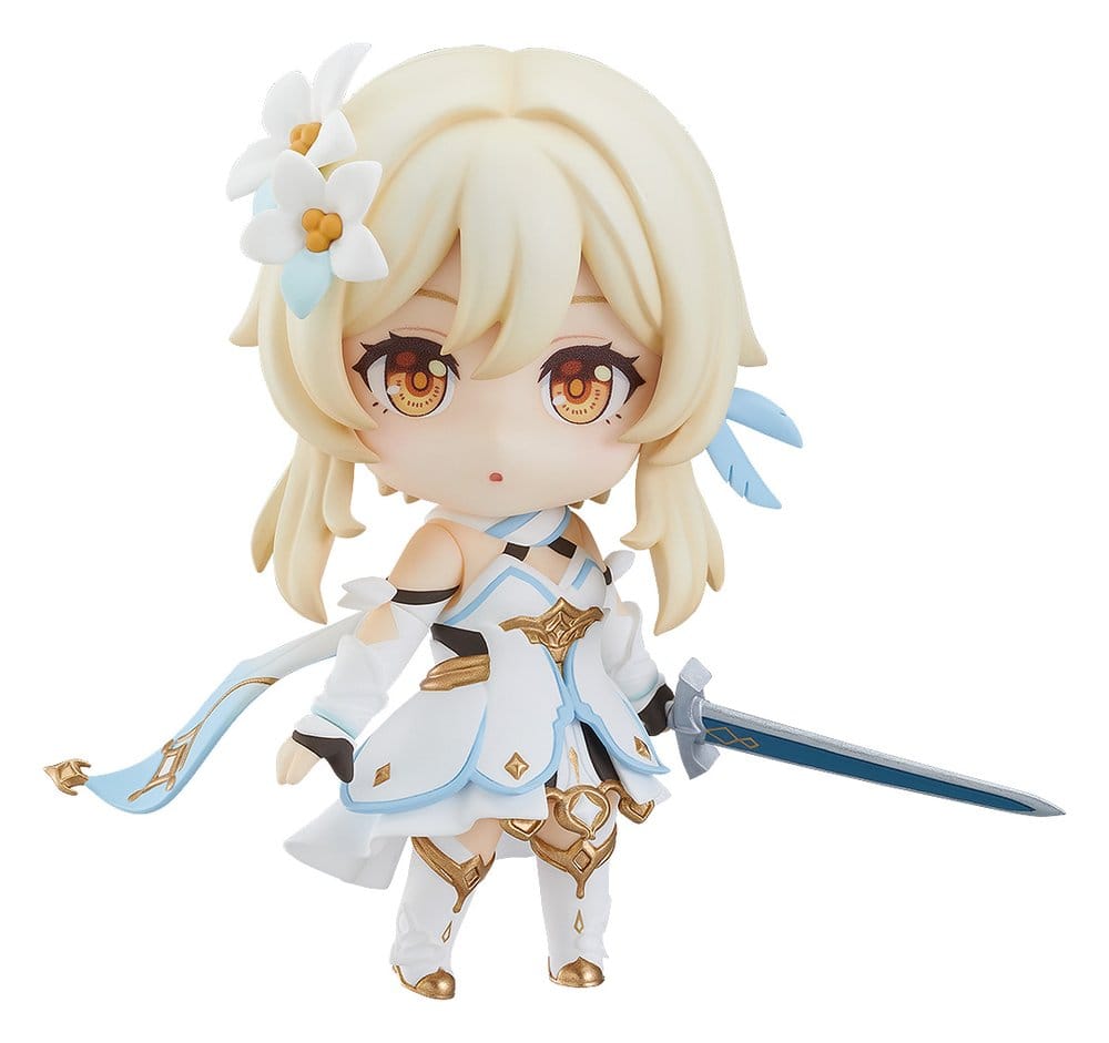 PREORDINE+ 03/2027 Genshin Impact Nendoroid Action Figure Traveler (Lumine) 10 cm