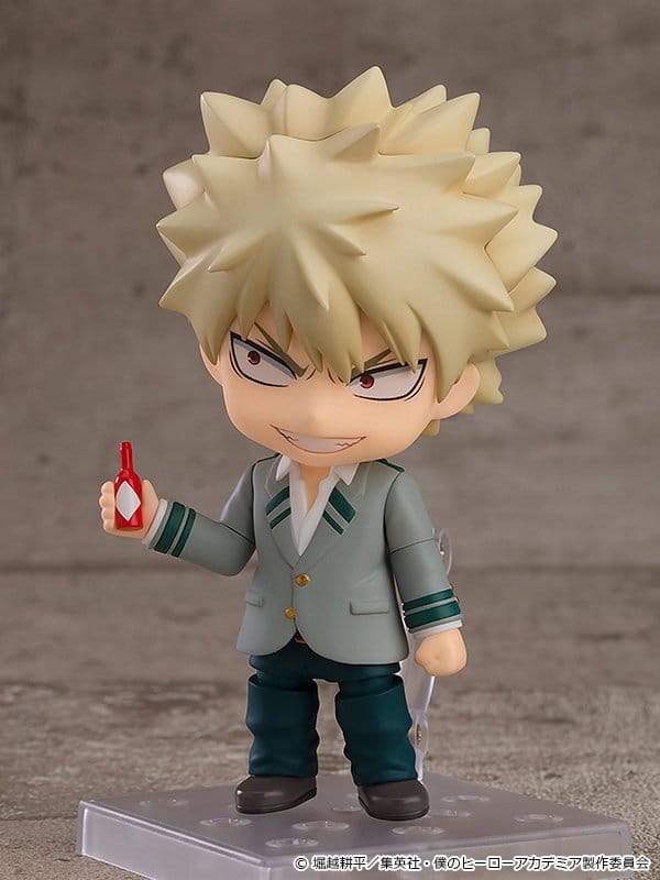 VORBESTELLUNG+ 01/2027 My Hero Academia Nendoroid Actionfigur Katsuki Bakugo: U.A. Schuluniform Ver. 10cm