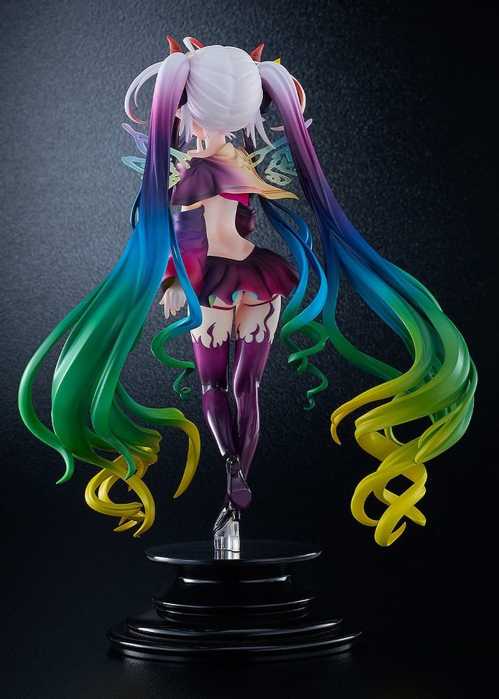 PREORDINE+ 09/2027 No Game No Life PVC Figure 1/7 Black Shiro 26 cm