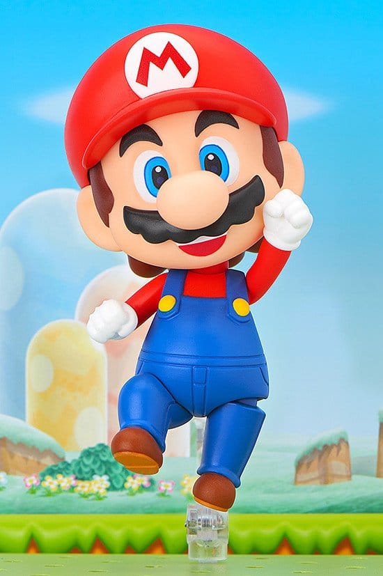 PREORDINE+ 04/2027 Super Mario Nendoroid Action Figure Mario 10cm