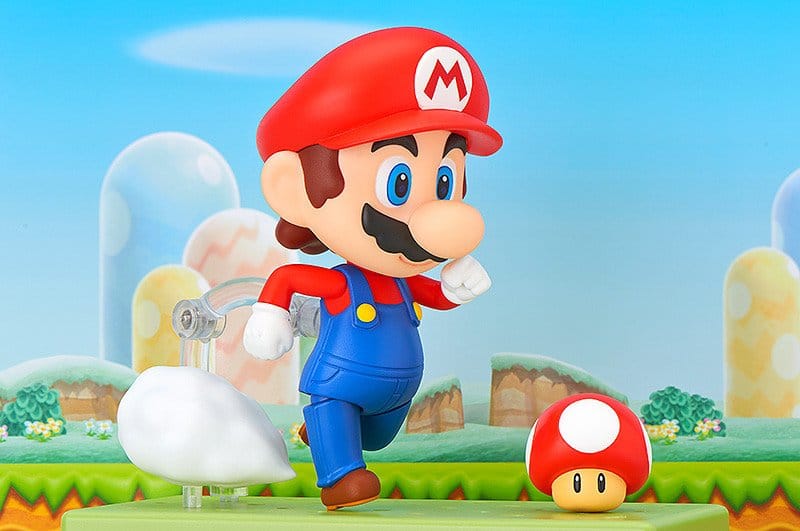 VORBESTELLUNG+ 04/2027 Super Mario Nendoroid Actionfigur Mario 10cm