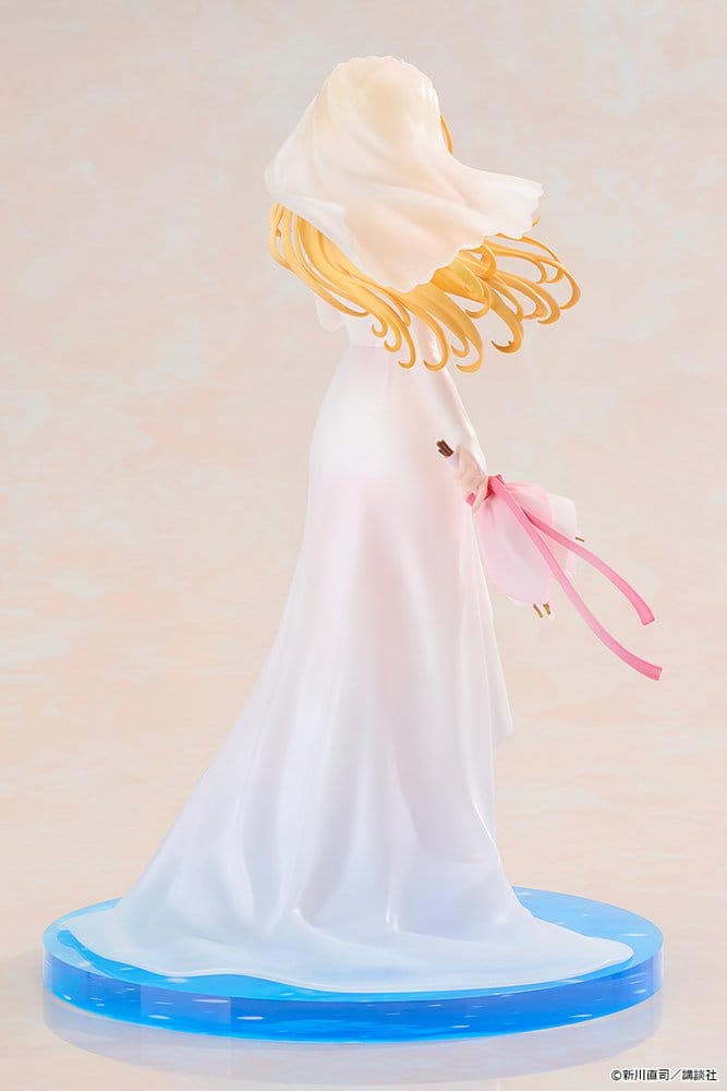 PREORDINE+ 10/2027 Your Lie in April G.S. Collection PVC Figure 1/7 Kaori Miyazono Wedding Dress Ver. 22 cm