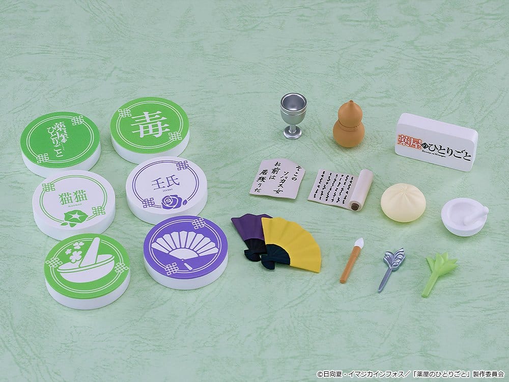PREORDINE+ 06/2027 The Apothecary Diaries Nendoroid Surprise Mini Figures Maomao & Jinshi Collection 7 cm Blind Box Display (6)