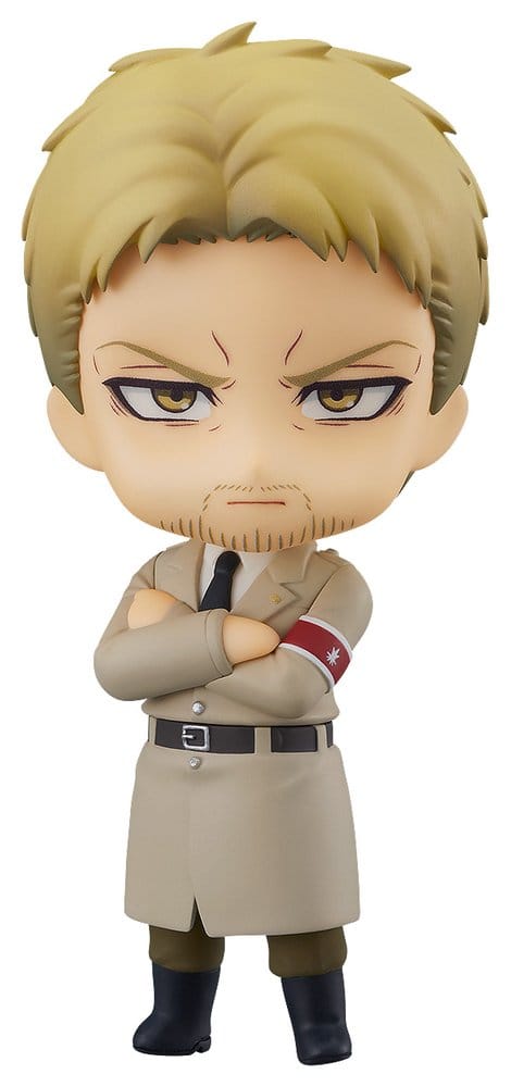 PREORDINE+ 07/2027 Attack on Titan Nendoroid Action Figure Reiner Braun 10 cm