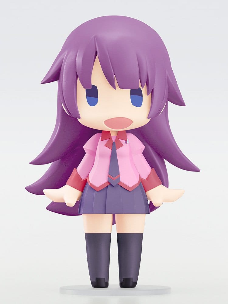 PREORDINE+ 06/2027 Monogatari Series HELLO! GOOD SMILE Action Figure Hitagi Senjyogahara 10 cm