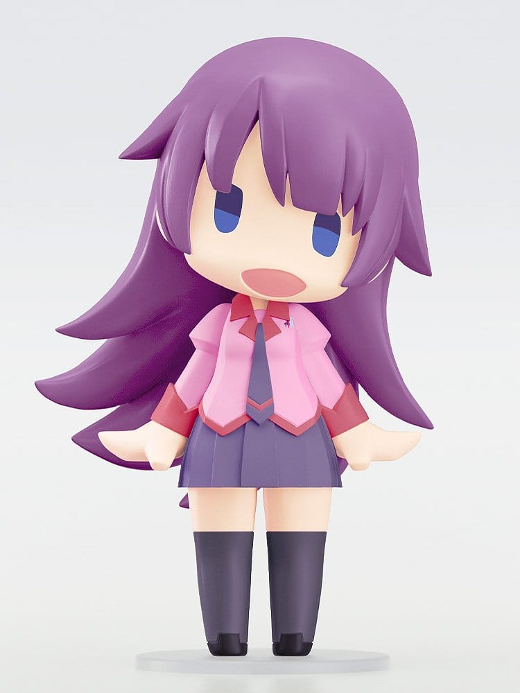 PREORDINE+ 06/2027 Monogatari Series HELLO! GOOD SMILE Action Figure Hitagi Senjyogahara 10 cm