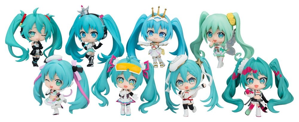 PREORDINE+ 08/2027 Hatsune Miku GT Project Racing Miku All Stars Mini Figures Vol. 2 8 cm Blind Box Assortment (8)