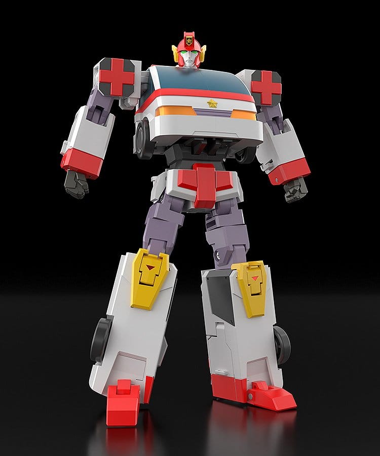 PREORDINE+ 12/2027 Brave Police J-Decker Action Figure The Gattai Duke Fire 25 cm