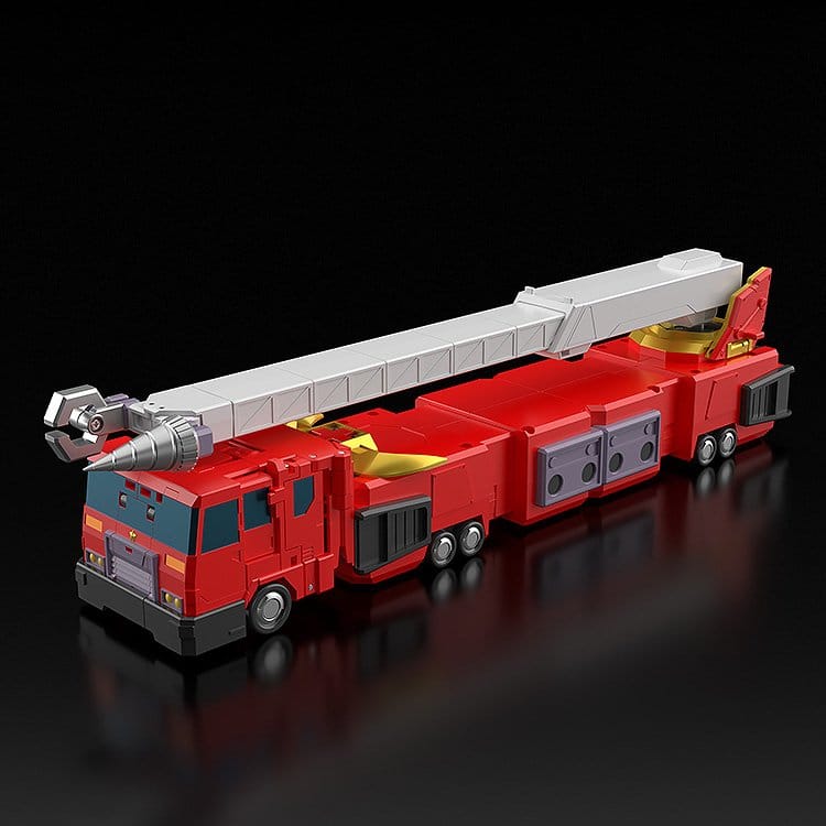 PREORDINE+ 12/2027 Brave Police J-Decker Action Figure The Gattai Duke Fire 25 cm