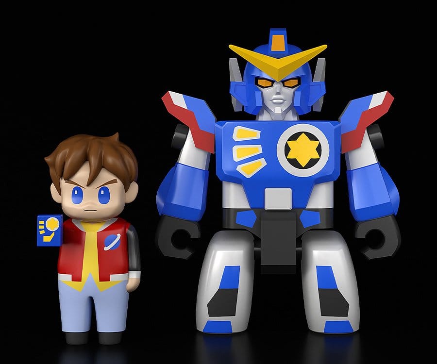 PREORDINE+ 08/2027 The Brave Fighter of Legend Da-Garn Brickroid Action Figures 2-Pack Da-Garn & Seiji Takasugi Set