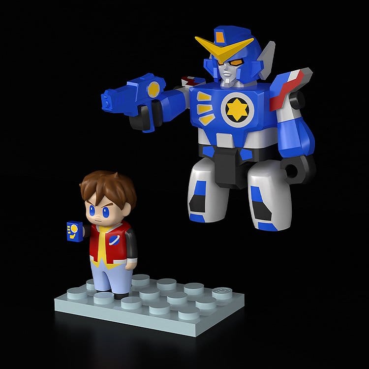 PREORDINE+ 08/2027 The Brave Fighter of Legend Da-Garn Brickroid Action Figures 2-Pack Da-Garn & Seiji Takasugi Set