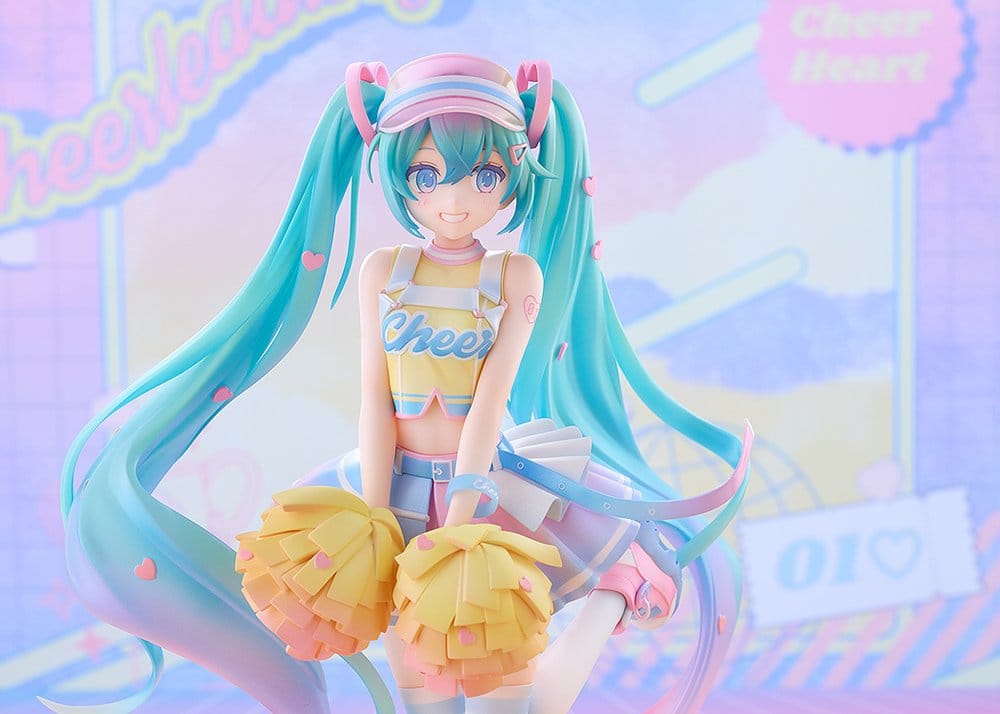 PREORDINE+ 02/2028 Character Vocal Series 01: Hatsune Miku G.S. Collection PVC Figure 1/7 Hatsune Miku Cheerleading Ver. 25 cm