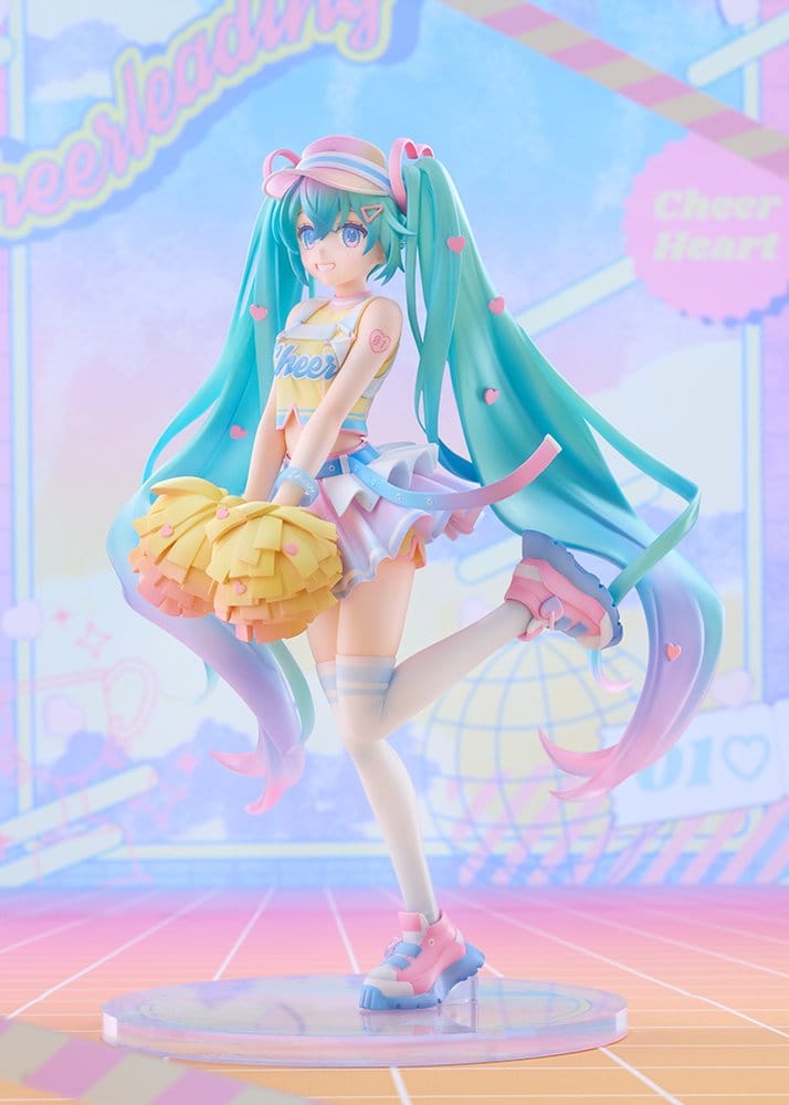 PREORDINE+ 02/2028 Character Vocal Series 01: Hatsune Miku G.S. Collection PVC Figure 1/7 Hatsune Miku Cheerleading Ver. 25 cm