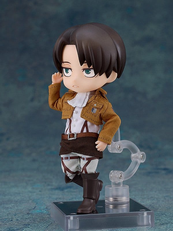 PREORDINE+ 10/2027 Attack on Titan Nendoroid Doll Action Figure Levi 14 cm