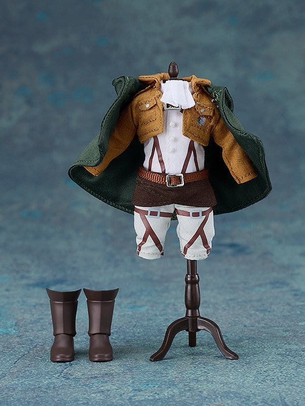 PREORDINE+ 10/2027 Attack on Titan Nendoroid Doll Action Figure Levi 14 cm