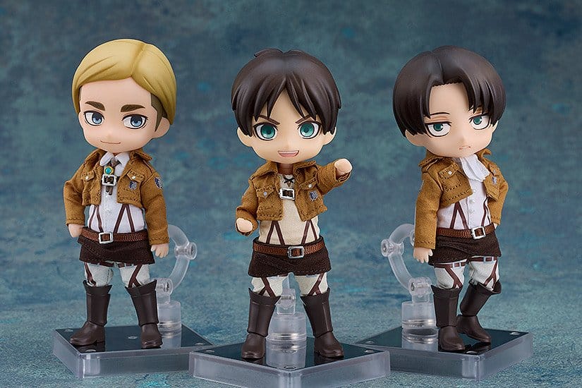 PREORDINE+ 10/2027 Attack on Titan Nendoroid Doll Action Figure Levi 14 cm