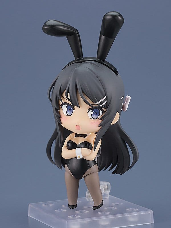 PREORDINE+ 10/2027 Rascal Does Not Dream of Bunny Girl Senpai Nendoroid Action Figure Mai Sakurajima: Bunny Girl Ver. 10 cm
