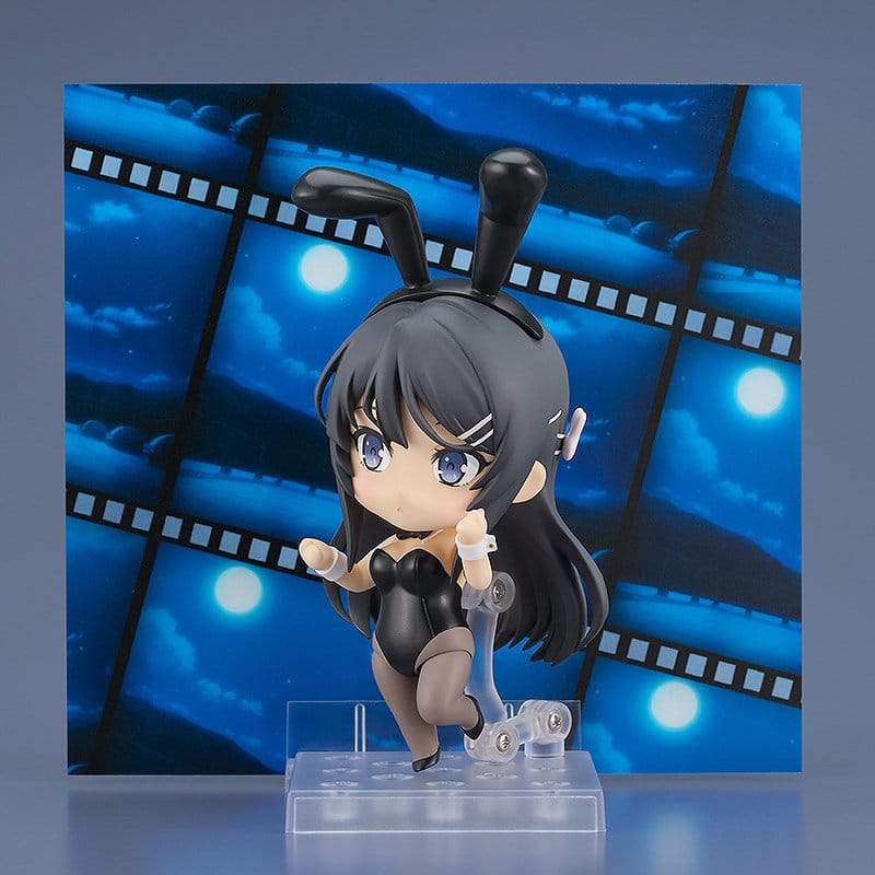 PREORDINE+ 10/2027 Rascal Does Not Dream of Bunny Girl Senpai Nendoroid Action Figure Mai Sakurajima: Bunny Girl Ver. 10 cm