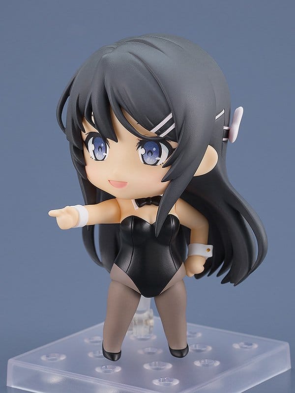 PREORDINE+ 10/2027 Rascal Does Not Dream of Bunny Girl Senpai Nendoroid Action Figure Mai Sakurajima: Bunny Girl Ver. 10 cm