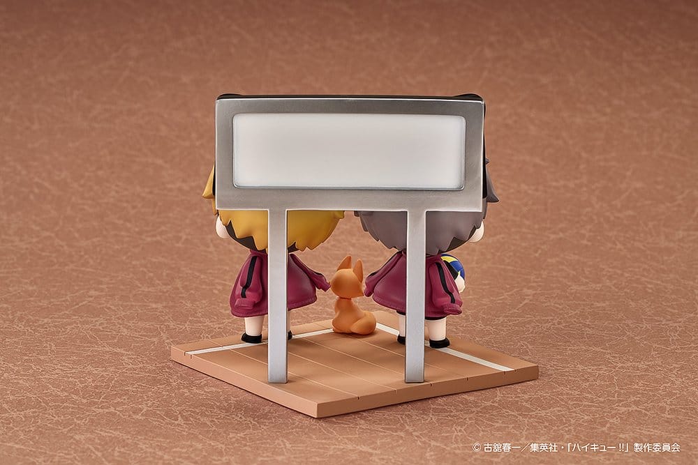 VORBESTELLUNG+ 06/2027 Haikyu!! Qset+ Mini Figuren 2er-Pack Atsumu Miya & Osamu Miya 8 cm