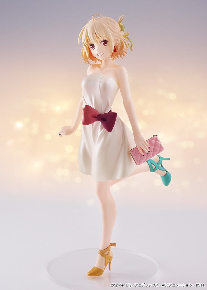 PREORDINE+ 12/2026 Lycoris Recoil Pop Up Parade PVC Figure Chisato Nishikigi: After Party! Ver. L Size 23 cm