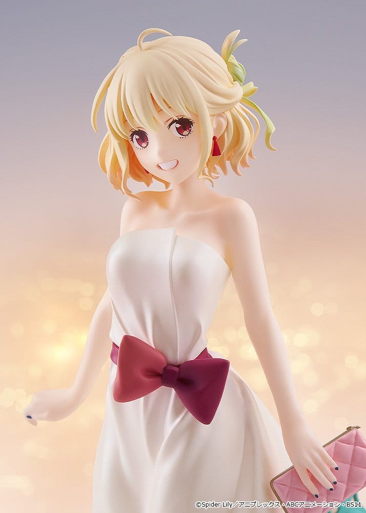 PREORDINE+ CHIUSO12/2026 Lycoris Recoil Pop Up Parade PVC Figure Chisato Nishikigi: After Party! Ver. L Size 23 cm