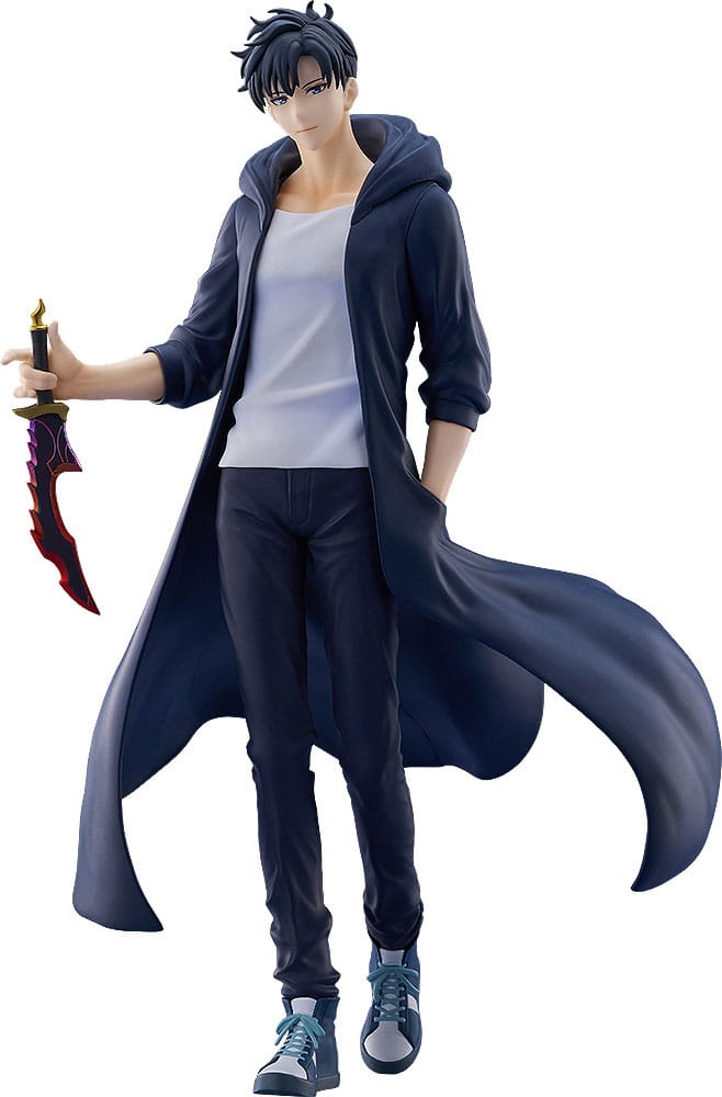 SU ORDINAZIONE Solo Leveling Pop Up Parade PVC Statue Sung Jinwoo L Size 24 cm