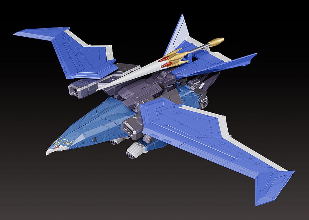 SU ORDINAZIONE Dancouga - Super Beast Machine God Diecast / PVC Action Figure The Gattai Black Wing 20 cm