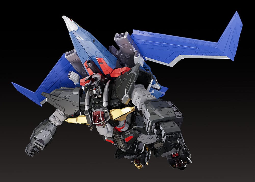 SU ORDINAZIONE Dancouga - Super Beast Machine God Diecast / PVC Action Figure The Gattai Black Wing 20 cm