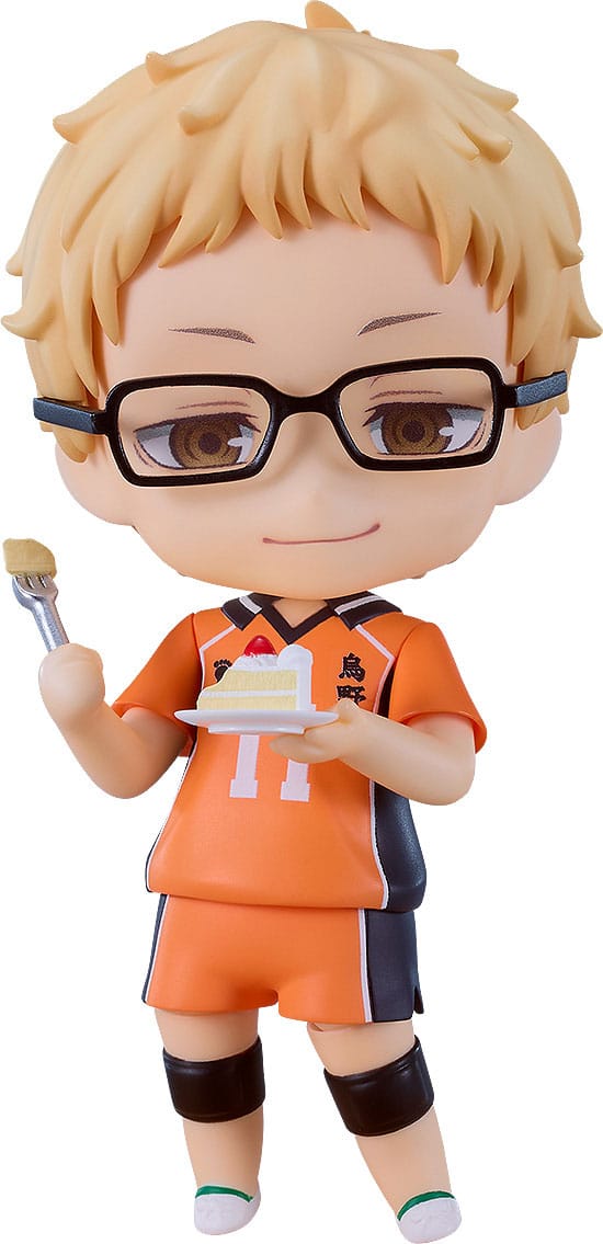🧪 LAB | SU ORDINAZIONE Haikyu!! Nendoroid Action Figure Kei Tsukishima: The New Karasuno Ver. 10 cm