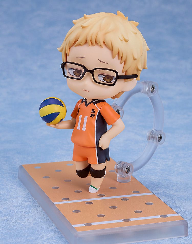 🧪 LAB | SU ORDINAZIONE Haikyu!! Nendoroid Action Figure Kei Tsukishima: The New Karasuno Ver. 10 cm