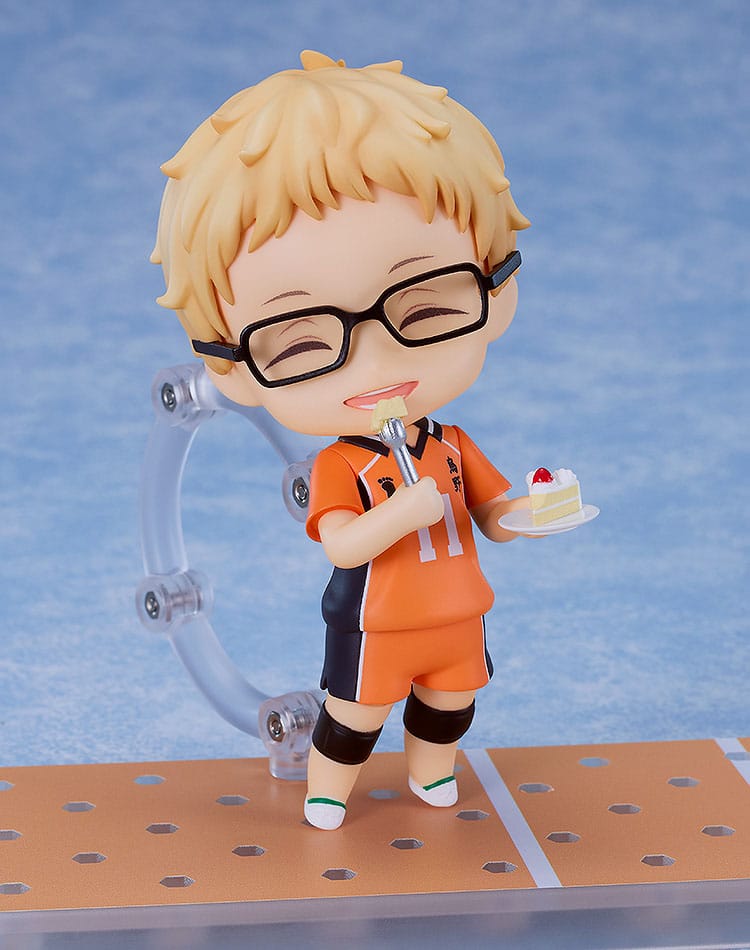 🧪 LAB | SU ORDINAZIONE Haikyu!! Nendoroid Action Figure Kei Tsukishima: The New Karasuno Ver. 10 cm