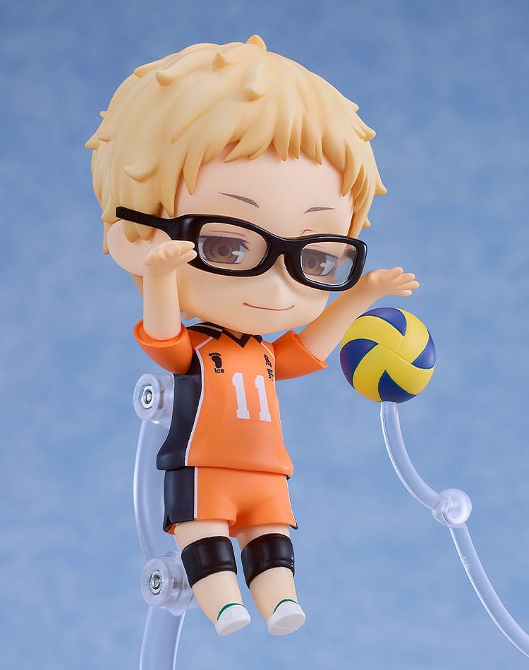 🧪 LAB | SU ORDINAZIONE Haikyu!! Nendoroid Action Figure Kei Tsukishima: The New Karasuno Ver. 10 cm