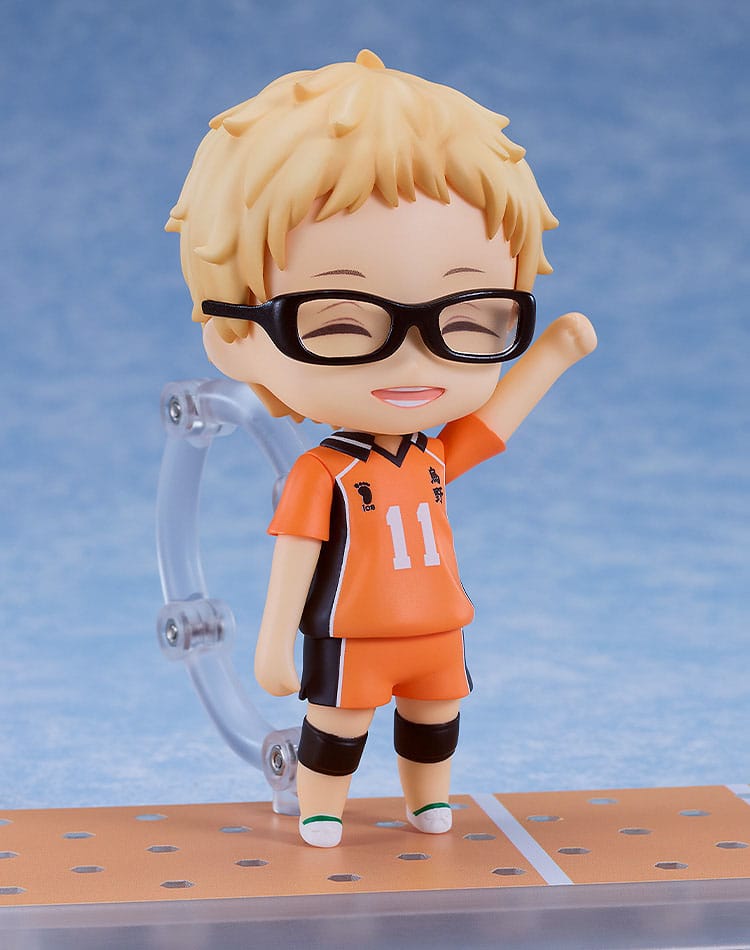 🧪 LAB | SU ORDINAZIONE Haikyu!! Nendoroid Action Figure Kei Tsukishima: The New Karasuno Ver. 10 cm