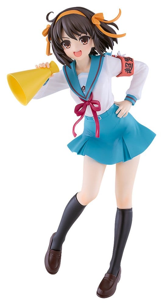 SU ORDINAZIONE The Melancholy of Haruhi Suzumiya Pop Up Parade PVC Figure Haruhi Suzumiya L Size 22 cm